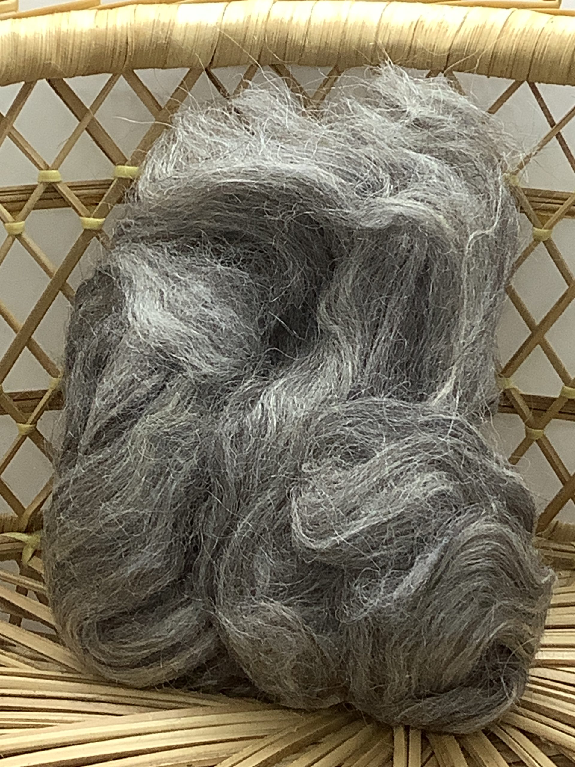 Needle Felting Yarn Wool and Mixed Fibres Brown Mix 25g (155) The